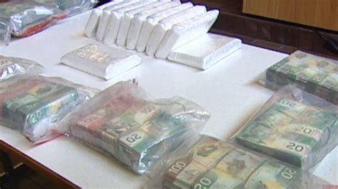 (Supplied) Police arrested two people along. . Edmonton drug bust